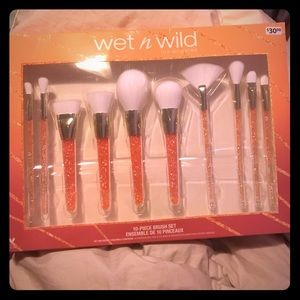 Brand new wet and wild brush set